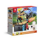 Nintendo Switch Console (Rood/Blauw) + Ring Fit Adventure
