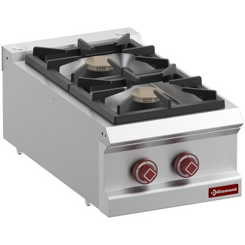 Diamond gasfornuis 2 branders - Top-, Zakelijke goederen, Horeca | Keukenapparatuur, Verzenden