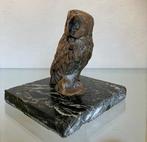 Beeldje - De uil - Brons