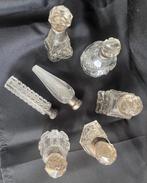 Parfumfles (7) - Zilver - Hoogte is tussen 10-13cm, Antiek en Kunst, Antiek | Glas en Kristal
