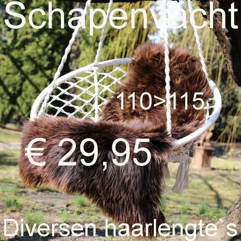BRUIN Schapenvacht XXL GROOT schapenvel schapenhuid € 29,95, Huis en Inrichting, Woonaccessoires | Overige, Nieuw, Ophalen of Verzenden