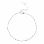 Fako Bijoux® - Enkelbandje - Ringetjes - Zilverkleurig, Sieraden, Tassen en Uiterlijk, Enkelbandjes en Enkelkettinkjes, Verzenden