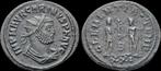 283-285ad Roman Carinus Ae antoninianus Jupiter standing..., Verzenden