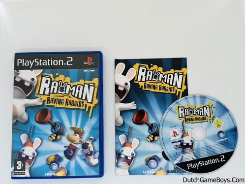 Playstation 2 / PS2 - Rayman - Raving Rabbids, Spelcomputers en Games, Games | Sony PlayStation 2, Gebruikt, Verzenden