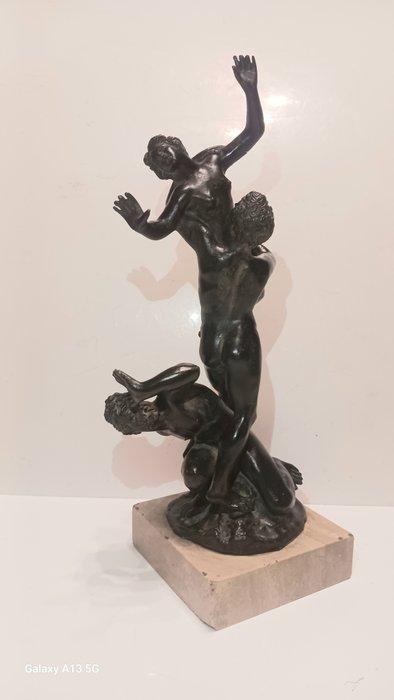 After Giambologna - sculptuur, Ratto delle Sabine  - 42 cm, Antiek en Kunst, Antiek | Keramiek en Aardewerk