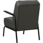 Leren Fauteuil Ahead - Toledo Leer Antracite, Huis en Inrichting, Fauteuils, Nieuw, Ophalen of Verzenden, Fauteuil Ahead - Toledo leer Antracite past perfect in uw interieur als u woonstijl: Bohemian, Eigentijds, Industrieel, Klassiek, Modern, Retro, Romantisch, Scandinavisch, Vintage is.