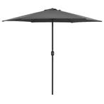 vidaXL Parasol met aluminium paal 270x246 cm, Verzenden, Nieuw, 2 tot 3 meter