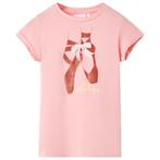 vidaXL Kindershirt 128 roze, Verzenden, Nieuw
