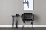 Eetkamerstoel - Isa - Grijs - Fluweel - Jörn, Verzenden, Nieuw