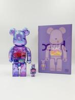 X-Girl x Bearbrick - X-Girl 400% & 100 set Purple Edition