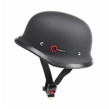 Redbike RK-300 duitse helm mat zwart