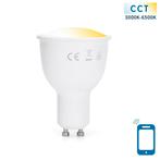 GU10 spot WiFi CCT 3000K-6500K | PAR16 warmwit - daglichtwit, Verzenden, Nieuw