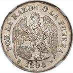 Chili. 1 Décimo 1894/3 - NGC MS63