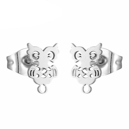 Fako Bijoux® - Oorbellen - Steker - RVS - Stainless Steel -, Sieraden, Tassen en Uiterlijk, Oorbellen, Verzenden