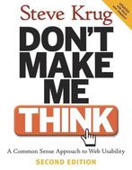 DonT Make Me Think! 9780321344755 Steve Krug, Boeken, Gelezen, Steve Krug, Verzenden