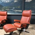 Stressless Aura - MAAT M - met hocker, Huis en Inrichting, Nieuw, Leer, Ophalen of Verzenden, Rood