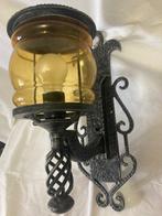 Wandlamp - Prachtige ULLAPOOL Publamp (Schotland) - Glas,, Antiek en Kunst, Curiosa en Brocante