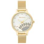 Juicy Couture Horloge vrouwen, dames, goudkleurig, Nieuw