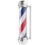 Gabbiano Barbershop Wandlamp – Grote Zilveren Barber Pole, Ophalen of Verzenden, Nieuw