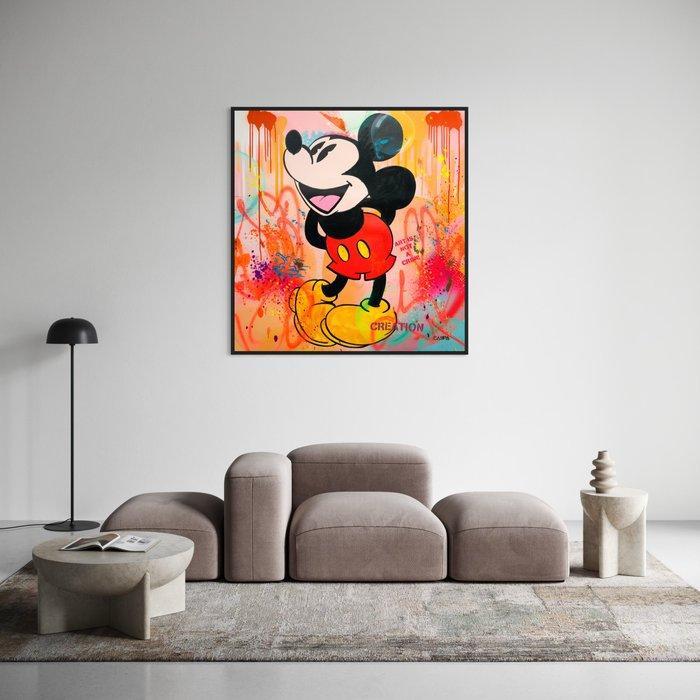 CASPA - Happy Mickey Mouse, Antiek en Kunst, Kunst | Schilderijen | Modern