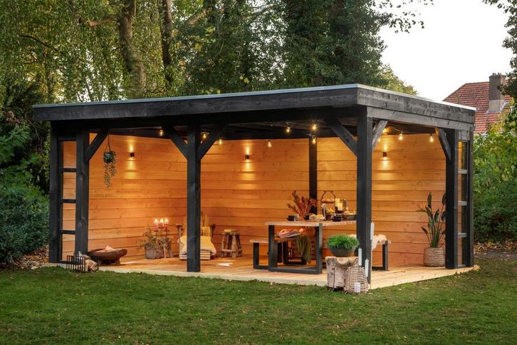 Douglas Overkapping - 600 x 400cm - Bouwpakket, Huis en Inrichting, Woonaccessoires | Overige