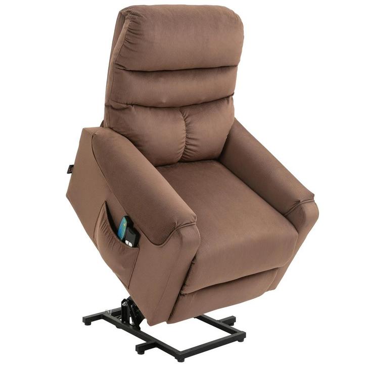 TRUUSK Elektrische Sta-op TV-stoel - Met Massage & Verwarmin, Huis en Inrichting, Fauteuils, Nieuw, Verzenden