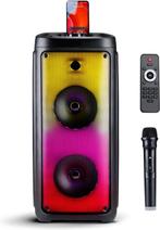 2dekans | Bluetooth Speaker met Microfoon - Partybox met, Ophalen of Verzenden, Zo goed als nieuw