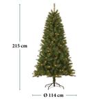 Kerstboom Led 215 CM (Kerst artikelen, Interieur), Diversen, Kerst, Verzenden, Nieuw