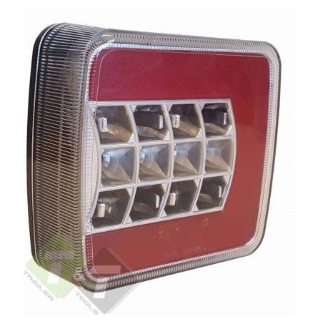Led Achterlicht Rechts - Ledlamp 16 LEDs - Achterlichten - A, Auto-onderdelen, Verlichting, Nieuw, Universele onderdelen, Ophalen of Verzenden