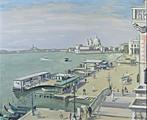 Robert Lepeltier (1913-1996) - Veduta di Venezia da Riva