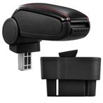 Armsteun Opel Corsa D kunstleer zwart rood stiksel, Verzenden, Nieuw