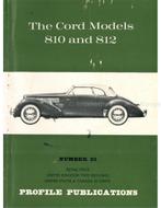 THE CORD MODELS 810 AND 812 (PROFILE PUBLICATIONS 35), Nieuw, Author