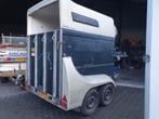Bockman 2 paards trailer cofort voll polyester nu 2500 euro, 2-paards trailer, Polyester, Gebruikt, Ophalen