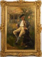 John George Brown (1831-1913) - A relaxed man and his
