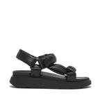 -0% FitFlop  FitFlop Gen-ff soft-leather back-strap sandals, Kleding | Dames, Schoenen, Verzenden, Nieuw, Zwart