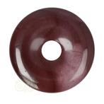 Mookaiet Donut edelsteen hanger Nr 18 - Ø 4 cm, Sieraden, Tassen en Uiterlijk, Edelstenen, Nieuw, Verzenden