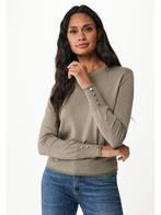 SALE -45% | Mexx Trui Kate taupe | OP=OP, Nieuw, Beige, Verzenden