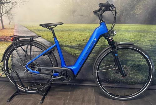 Victoria 11.8 • Electrische Fiets met Riem-aandrijving, Fietsen en Brommers, Elektrische fietsen, 50 km per accu of meer, Zo goed als nieuw