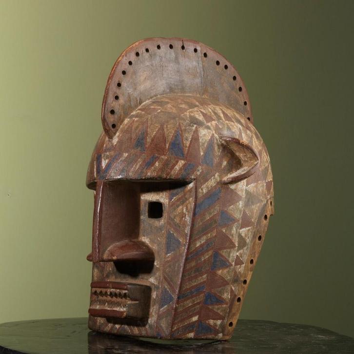 Afrikaans Masker Bobo Helmet, Verzamelen, Dierenverzamelingen, Opgezet dier, Nieuw, Wild dier, Ophalen of Verzenden