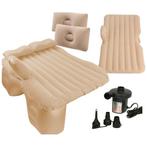 Ikonka Opblaasbaar Automatras met 2 Kussens en Pomp – 130 x, Ophalen of Verzenden, Nieuw