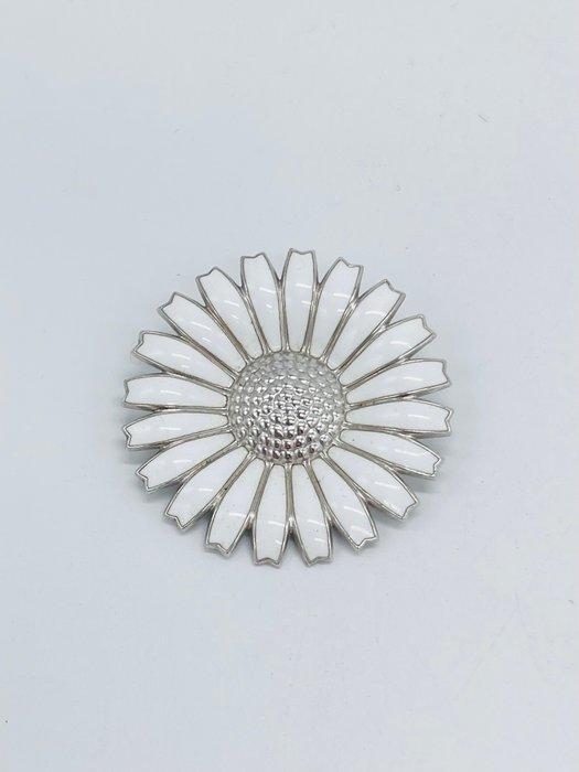 Zonder Minimumprijs - Georg Jensen - Broche - Daisy Zilver -, Sieraden, Tassen en Uiterlijk, Antieke sieraden