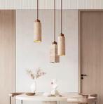 Nieuwe Wabi Sabi Hanglamp – Travertijn Plafondlamp voor Huut, Huis en Inrichting, Verzenden, Nieuw