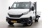 Iveco Daily 35C14 136pk E6 Open Laadbak D.C. Trekhaak 3500kg, Gebruikt, Euro 6, Iveco, Wit
