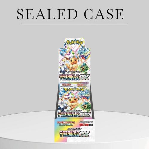 Pokémon Terastal Festival EX Booster Box Sealed Case, Hobby en Vrije tijd, Verzamelkaartspellen | Pokémon, Nieuw, Verzenden