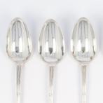 Emile Puiforcat ART-NOUVEAU - (grote) - Koffielepel (6) -, Antiek en Kunst