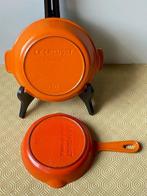 Le Creuset - Hapjespan (2) - Emaille fonte, Antiek en Kunst