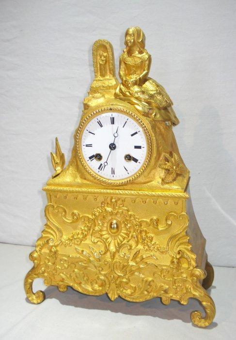 Religieuze klok - Japy Fréres Médaille dor Louis Philippe -, Antiek en Kunst, Antiek | Klokken