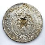 Frankrijk. Louis XIV (1643-1715). Écu aux palmes 1694-H, La, Postzegels en Munten