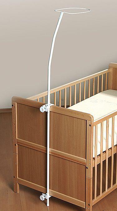 MamaLoes Amy Wit Piekstok & Sluierstandaard met, Kinderen en Baby's, Kinderkamer | Beddengoed, Nieuw, Verzenden