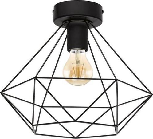 EGLO Tarbes Plafondlamp E27 - Ø 32,5 cm - Zwart, Huis en Inrichting, Lampen | Plafondlampen, Zo goed als nieuw, Ophalen of Verzenden